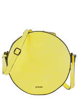 Sac Bandoulire L Darwin Cuir Etrier Jaune darwin EDAR07