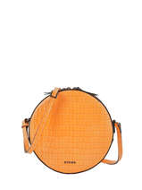 Cross Body Tas M Darwin Leder Etrier Oranje darwin EDAR08