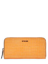 Portefeuille Darwin Cuir Etrier Orange darwin EDAR91