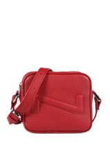 Cross Body Tas Chelsea Leder Nathan baume Rood n city 50