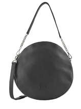Sac Port paule Anna Cuir Nathan baume Noir nathan 9