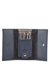 Porte-clefs Cuir Hexagona Bleu confort 460609-vue-porte