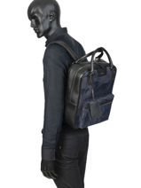 Sac  Dos Business Etrier Vert brooklyn EBRO01-vue-porte