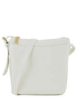Cross Body Tas Caviar Leder Crinkles Wit caviar 80053