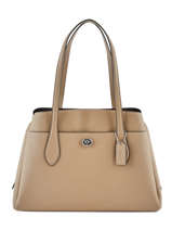 Sac Cabas Lora Cuir Coach Marron lora 88340
