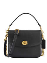 Sac Bandoulire Cassie 19 Cuir Coach Noir cassie 88346