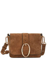 Cross Body Tas Iris Leder Vanessa bruno Zwart iris 63V40605