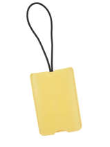 Porte-adresse Samsonite Jaune accessoires Porte adresse securise