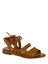 Sandalen strass sude leder-MJUS