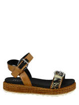 Sandalen snake leder-MJUS