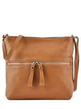Sac Bandoulire Caviar Cuir Milano Marron caviar CA19117