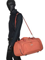 Sac De Voyage Cabine Snow Travel Rouge snow 122083-vue-porte