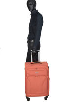 Valise Souple Snow Snow Travel Rouge snow 12208-M-vue-porte