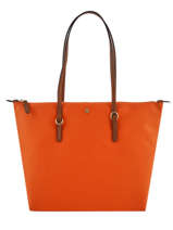 Sac Shopping S Keaton 26 Nylon Lauren ralph lauren Orange chadwick 31758179
