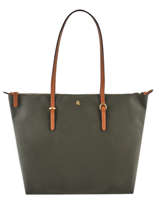 Sac Shopping S Keaton 26 Nylon Lauren ralph lauren Vert chadwick 31758179