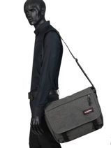 Sac Messenger Delegate+ Eastpak Gris authentic K26E-vue-porte