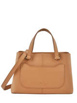 Sac  Main Ellen Cuir Nathan baume Marron riders 19-10