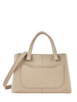 Handtas Ellen Leder Nathan baume Beige riders 19-10