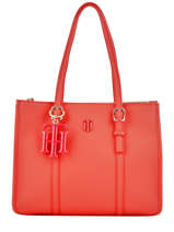 Sac Port paule Th Chic Tommy hilfiger Rouge th chic AW08304