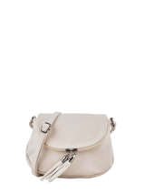 Cross Body Tas Pompon Miniprix Beige pompon G7058