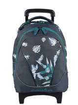 Rugzak Op Wieltjes 2 Compartimenten Cameleon Geel actual PBBASR43