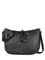 Sac Bandoulire Tradition Cuir Etrier Noir tradition EHER2A