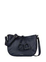 Cross Body Tas Tradition Leder  Etrier Blauw tradition EHER3A