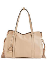 Sac Shopping Tradition Cuir Etrier Beige tradition EHER25