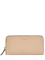 Portefeuille Leder Etrier Beige tradition EHER91