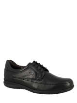 Chaussures Derbies En Cuir En Cuir Fluchos Noir men 8498