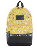 Sac  Dos 1 Compartiment Superdry Jaune backpack woomen W9110016