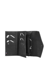 Portefeuille Etincelle Nubuck Leder Etrier Zwart etincelle nubuck EETN469-vue-porte