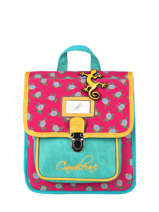 Sac � Dos 1 Compartiment Cameleon Vert retro SD30