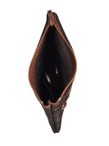 Porte-monnaie Cuir Etrier Marron oil EOIL612-vue-porte