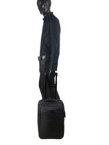 Handbagage Quiksilver Zwart luggage QYBL3190-vue-porte