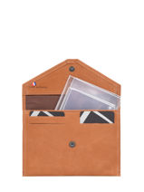 Porte-papiers Etincelle Nubuck Cuir Etrier Marron etincelle nubuck EETN054-vue-porte