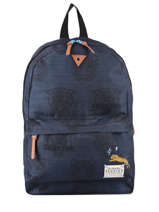 Sac A Dos 1 Compartiment Skooter Bleu in your face 315