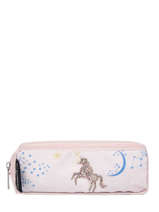 Pennenzak 2 Compartimenten Caramel et cie Roze fille F