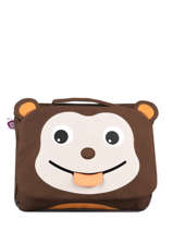 Boekentas 1 Compartiment Affenzahn Bruin schoolbag CAR1