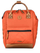 Personaliseerbare Rugzak Adventurer Medium Cabaia Oranje adventurer BAGS
