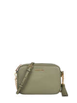 Cross Body Tas Ginny Leder Michael kors Groen jet set F7GGNM8L