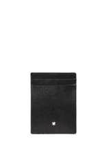 Porte-cartes Meisterstck 6cc Cuir Montblanc Noir meisterstck 2665