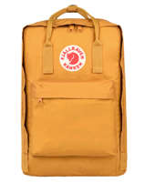 Sac  Dos 1 Compartiment + Pc 17'' Fjallraven Jaune kanken 27173