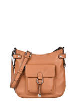 Cross Body Tas Confort Leder Hexagona Bruin confort 465005