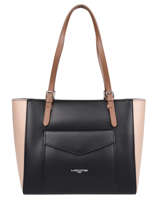 Schoudertas Constance Leder Lancaster Zwart constance 12