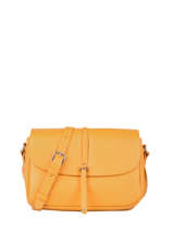 Sac Bandoulire Soft Vintage Cuir Soft Vintage Cuir Lancaster Jaune soft vintage 26