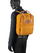 Rugzak Knken 1 Compartiment Fjallraven Geel kanken n2 23565-vue-porte