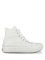 Chuck taylor all star move hi white sneakers-CONVERSE