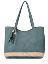 Sac Shopping Anemone Woomen Bleu anemone WANE03