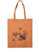 Sac Shopping Lilas Woomen Marron lilas WLILA01